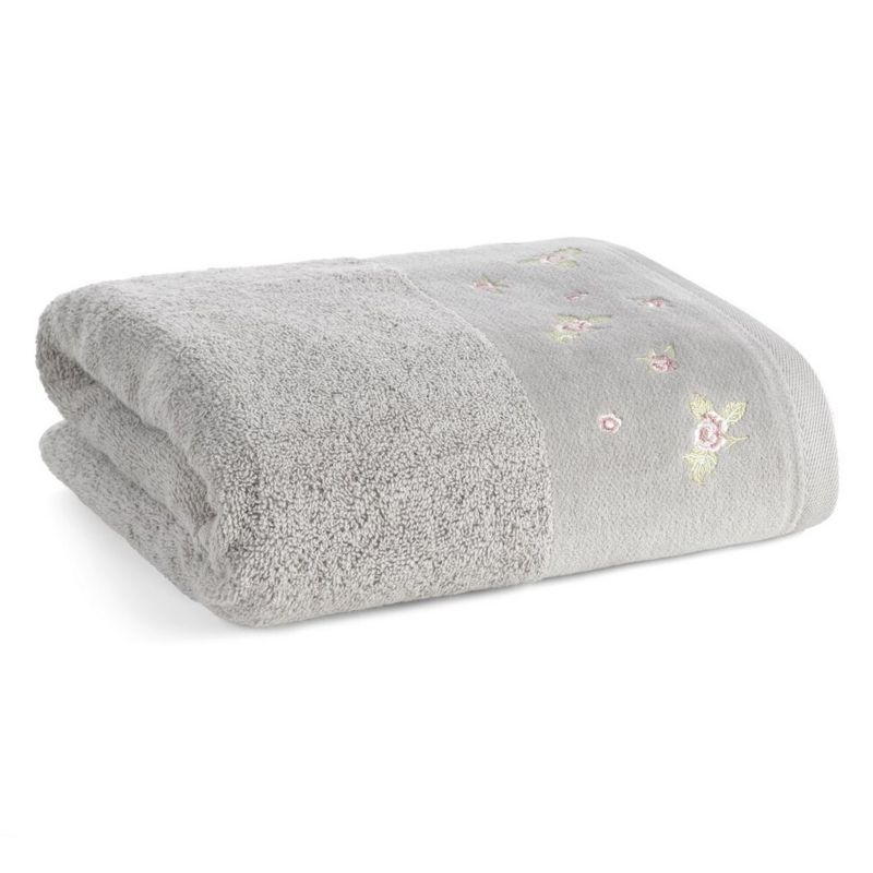 Ręcznik Dalia Eurofirany Bawełniany Szary 70X140 Cm 1 Szt.