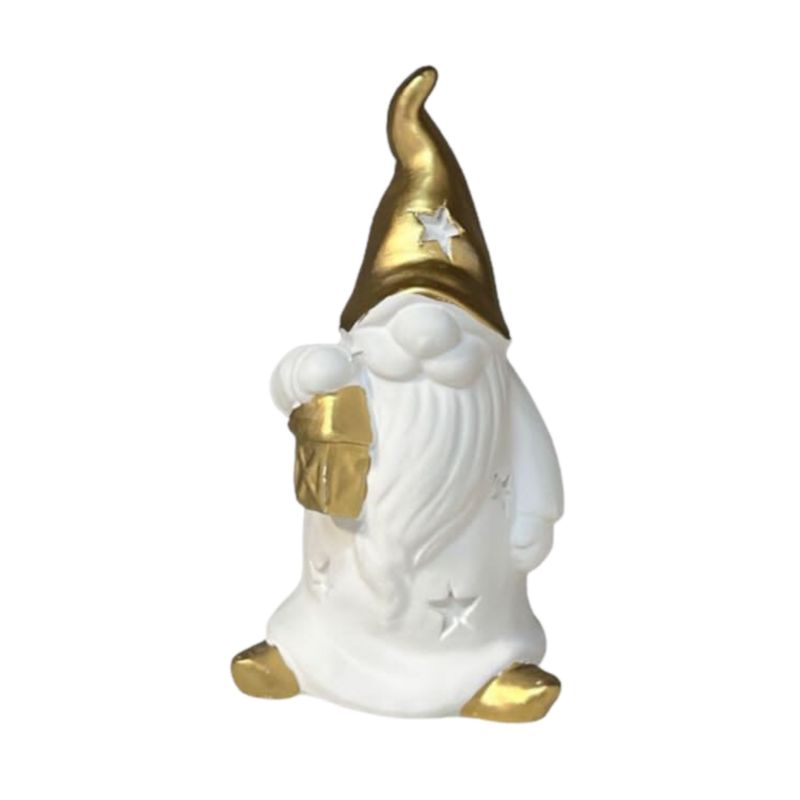 Figurka Direct Home and Garden grom gwiazdka biało-złota