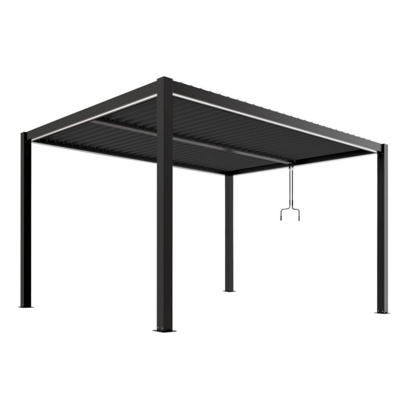 Pergola ogrodowa Mirpol 3x4x2.5m Luxe antracytowa 1 szt.