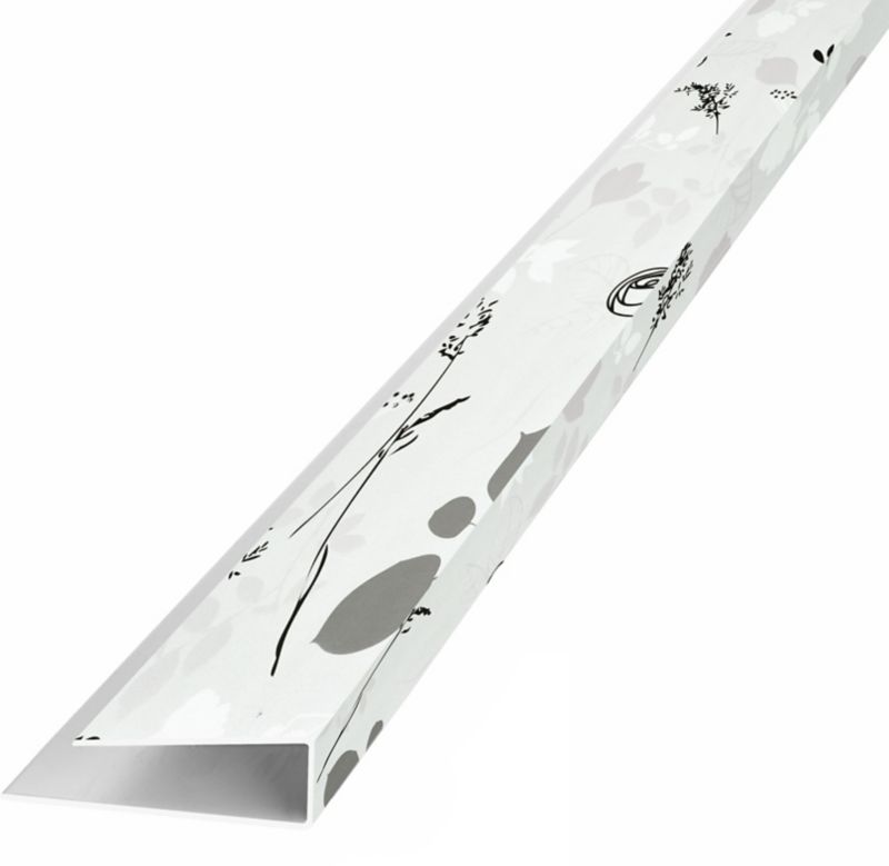 Listwa startowa PCV 2700 mm szara łąka