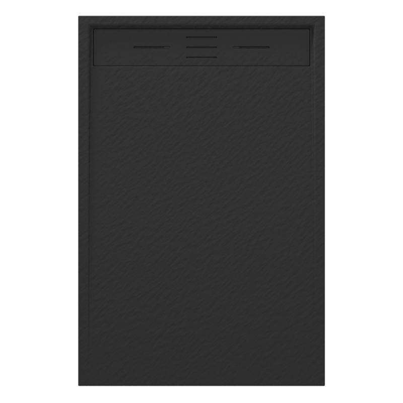 Brodzik Prysznicowy Prostokątny Granitan Viva 120x80CM Czarny SMC Kompozyt 1szt.