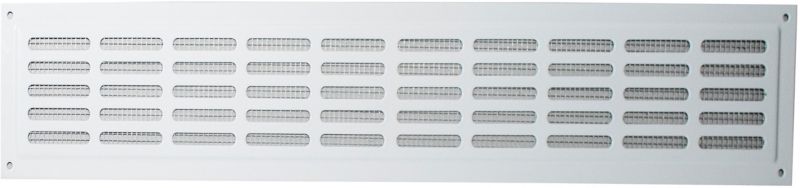 Kratka wentylacyjna z siatką Vents 474 x 80/10-3 biała