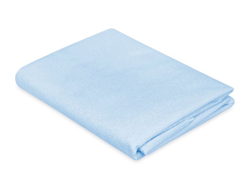 Ochraniacz na materac Kam-Pol 70x160 wodoodporny niebieski frota 1 szt.