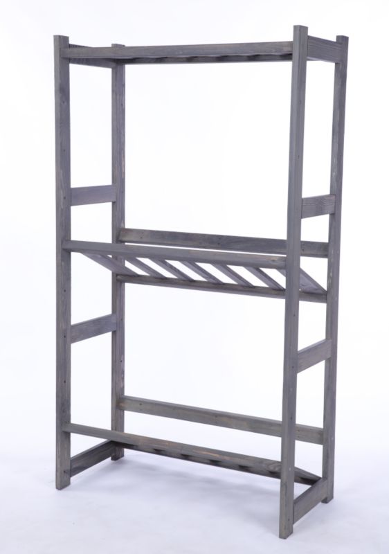 Regał na butelki i skrzynki MODO24 124,2 cm 3 półki impregnowany 1 szt.