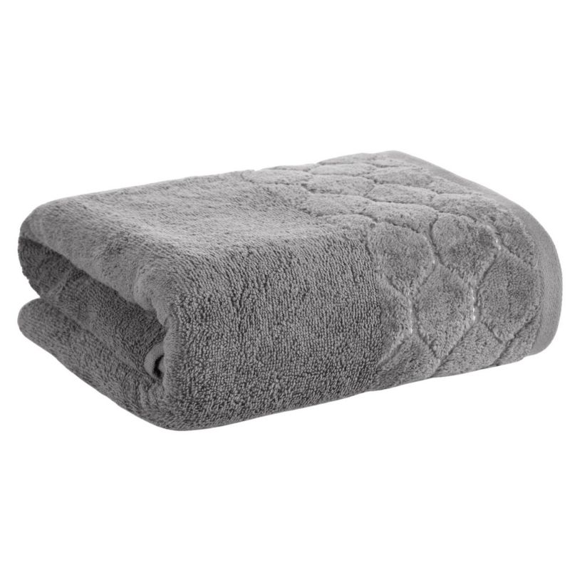 Ręcznik kąpielowy LUMIA Eurofirany 50x90 cm stalowy szary gruby miękki 1 szt.