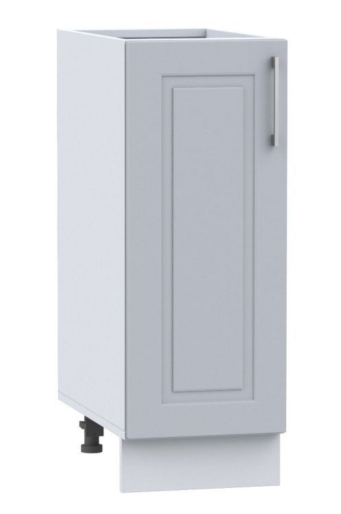 Szafka kuchenna stojąca 30 Stolkar NATALIA D30 P/L jasnoszara mat 1 szt