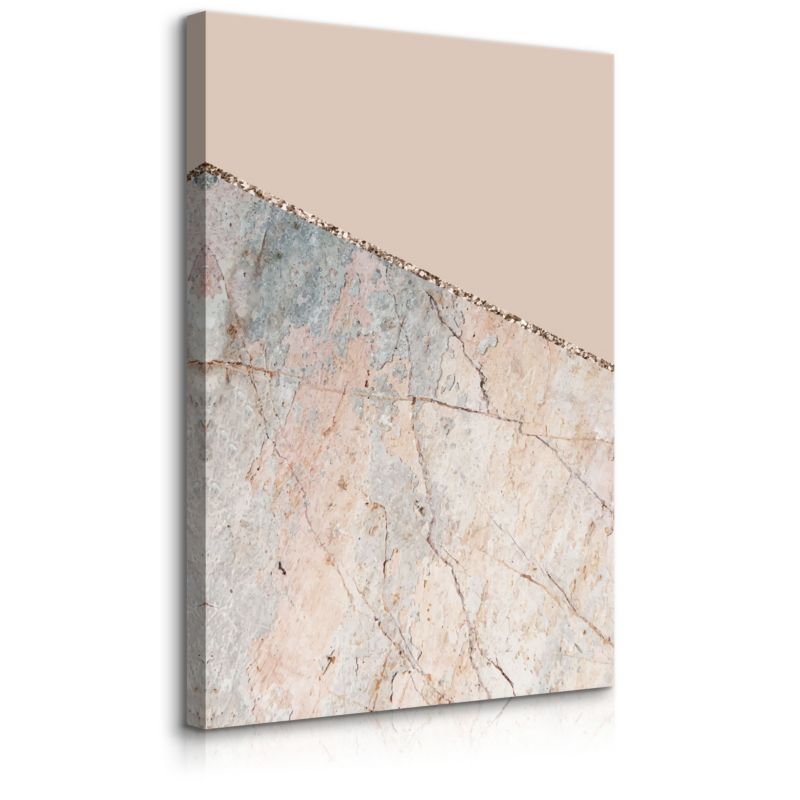 Obraz Muralo Do Sypialni Marmur Abstrakcja Pastele Styl Glamour 40x50 cm 1 szt.