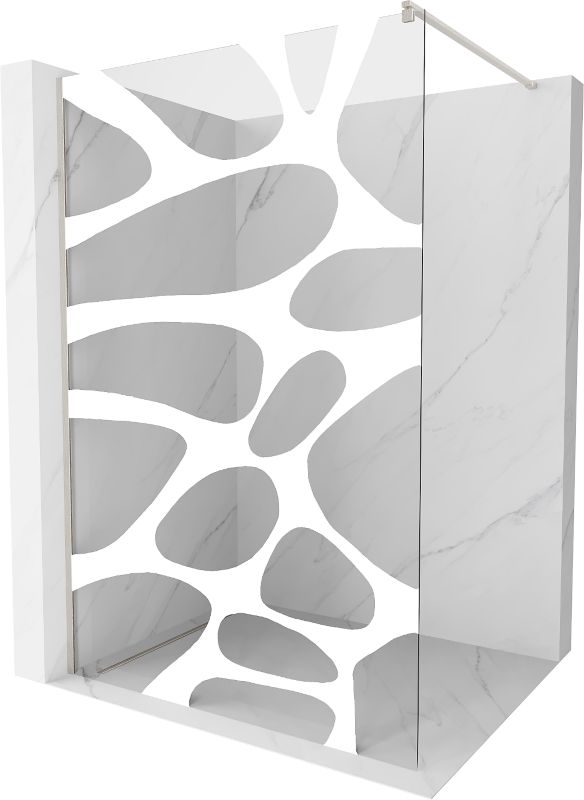 Ścianka prysznicowa Mexen Kioto biały wzór 70x200 cm 800-070-101-97-97 1 szt.