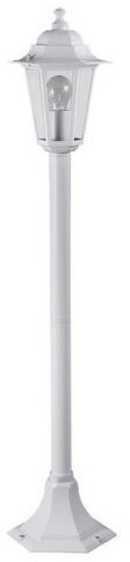 Lampa ogrodowa stojąca Rabalux Velence biało-przezroczysty 1 x E27 x IP43 wym: 105 x 21 x 21 cm - 1 szt.