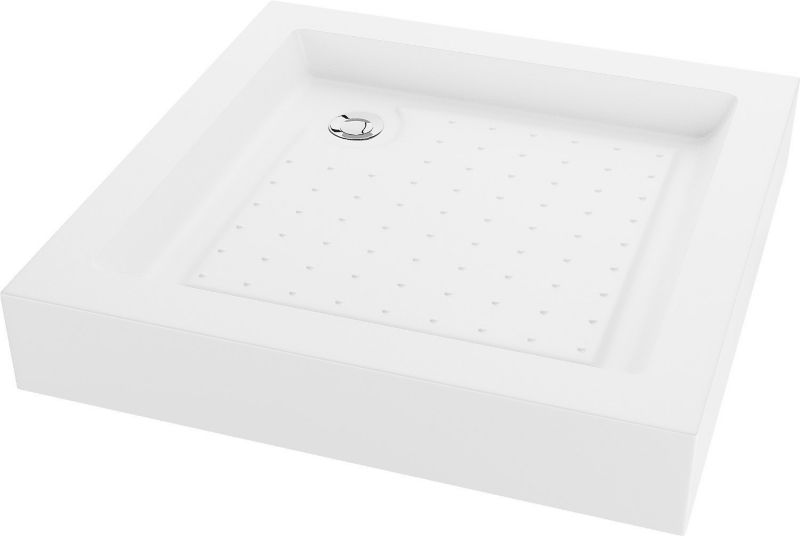 Brodzik kwadratowy Mexen Rio biały 80x80 cm 1 szt.