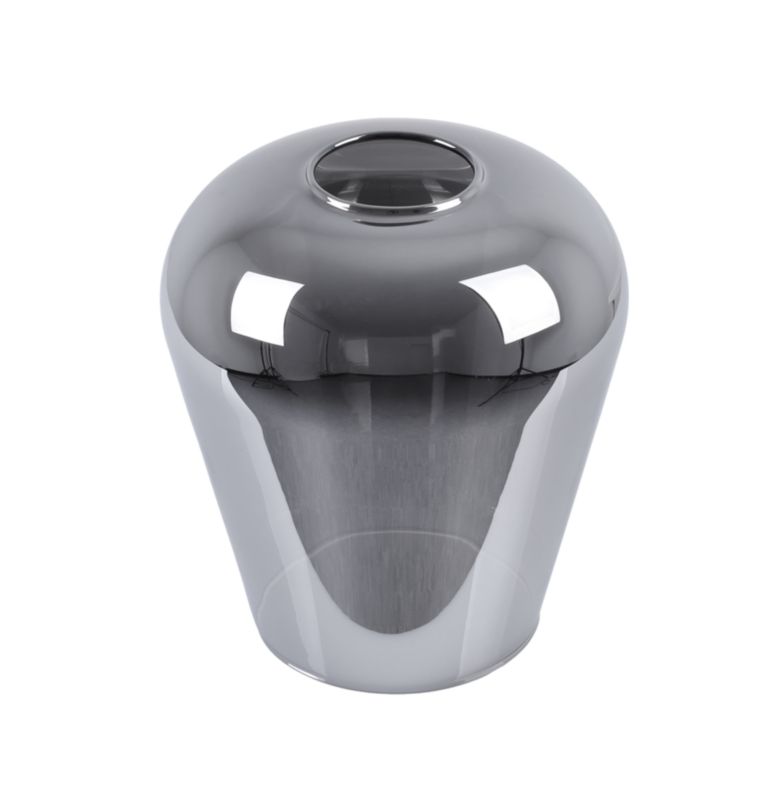 Klosz do lampy wiszącej Light Home LH Novalja E27 szary szklany 13,5x15cm 1szt.