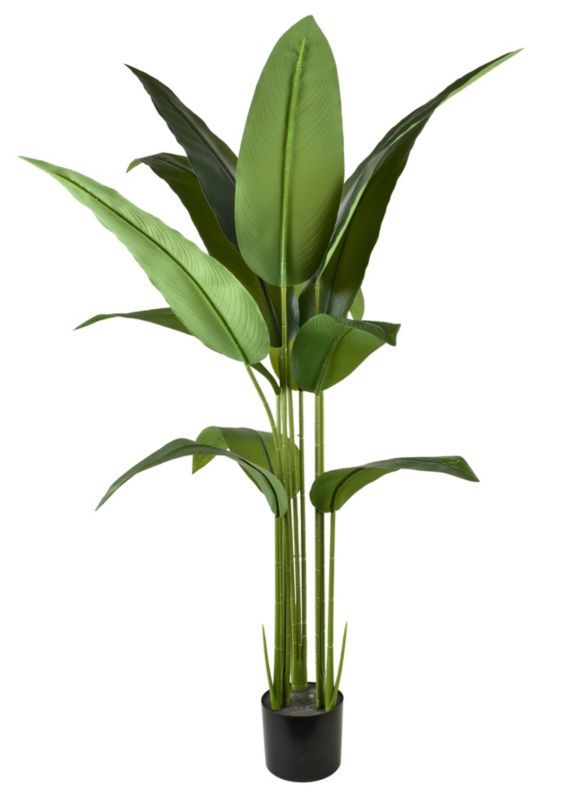 Sztuczna roślina VIRIDIS Bananowiec 140 cm zielony 1 szt.