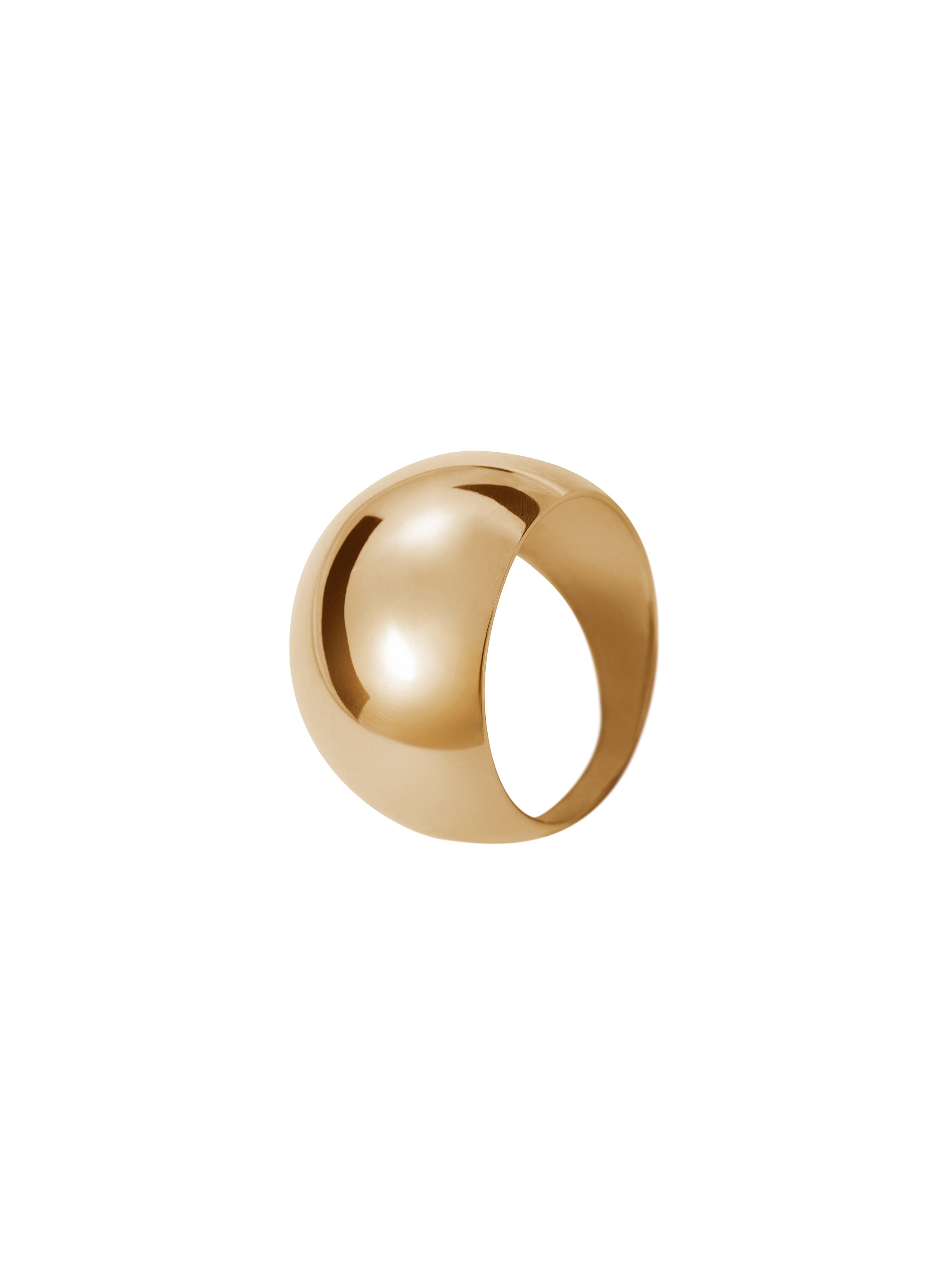 Sphere Pinky Ring - sygnet o kulistej formie, 4