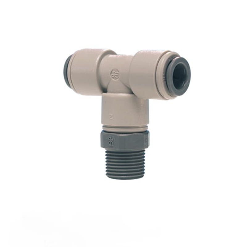 PI100802S John Guest złączka wkręcana trójnik (symetryczna) 1/4“ x 1/4“ BSPT