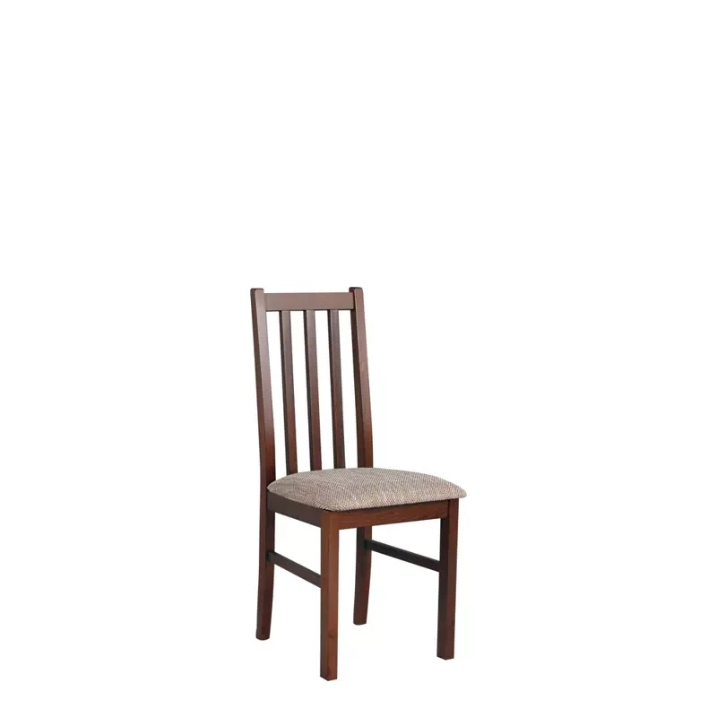 Drewniane klasyczne krzesło do kuchni orzech BAROTTI