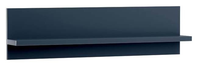 Półka ścienna do salonu LATINA indigo