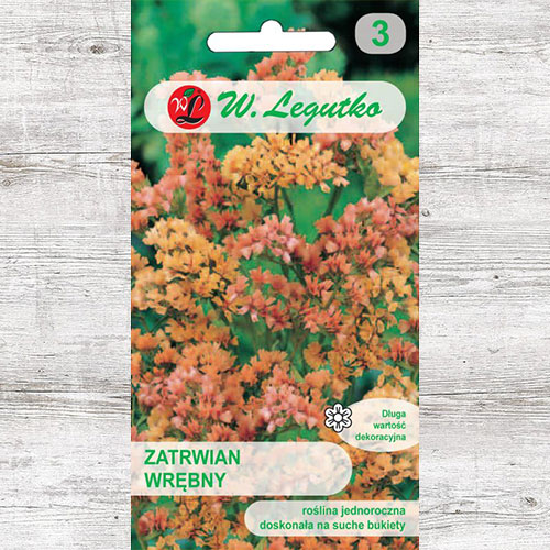 1 szt, Zatrwian wrębny łososiowy Legutko - Nasiona: Ilość w opakowaniu: 0.3 g