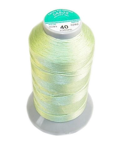 nić kaletnicza, tapicerska GABOR 40 kol. 283 seledynowy