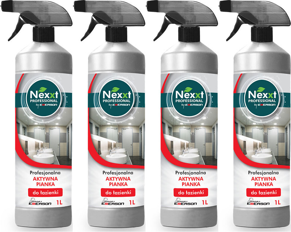 4x Aktywna pianka do łazienki Nexxt, 1l