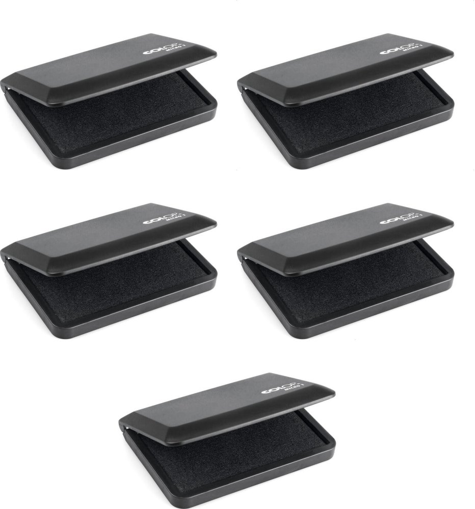 5x Poduszka do stempli ręcznych Colop Micro-2, 70x110 mm, czarny