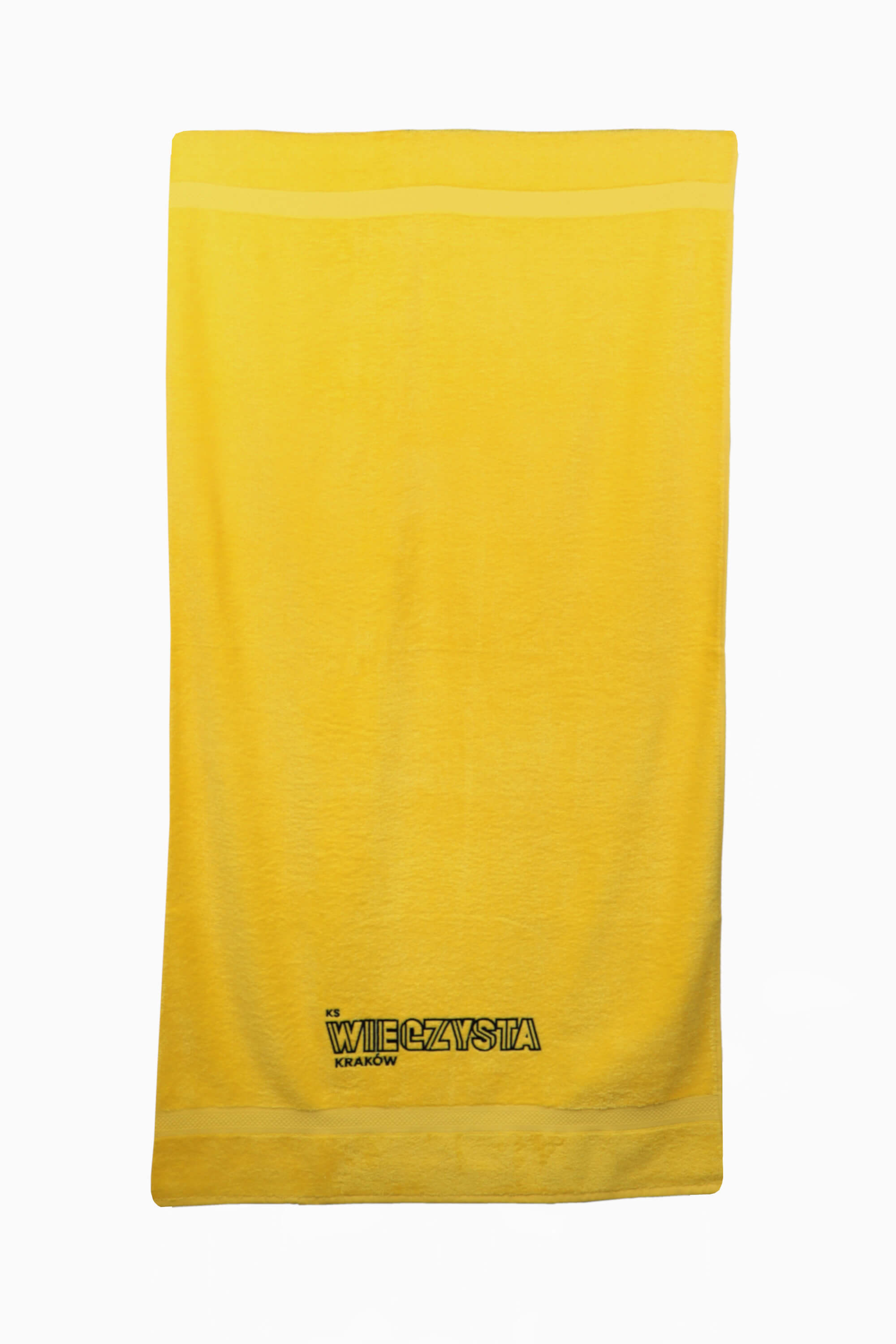 Ręcznik KS Wieczysta Kraków - Żółty