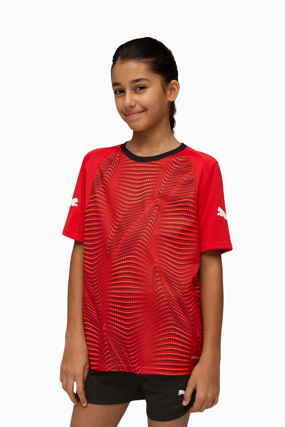 Koszulka Puma individualFINAL Junior - Czerwony