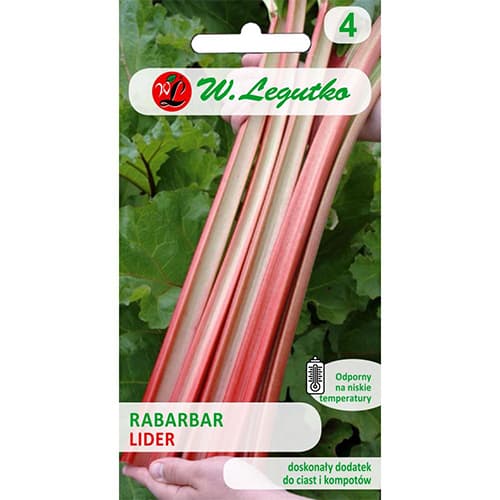 1 szt, Mangold Rhubarb Lider - Samen: Ilość w opakowaniu: 1 g