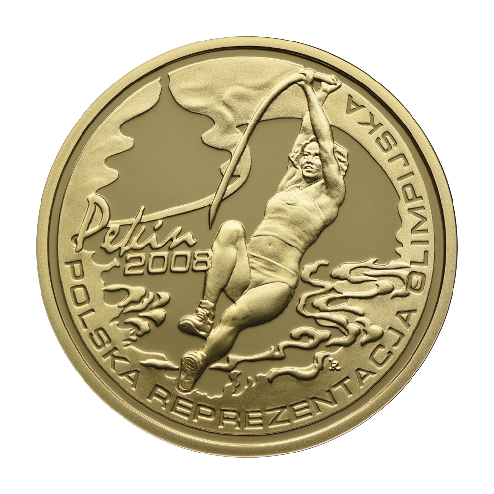 Złota moneta 200 zł Igrzyska XXIX Olimpiady Pekin 2008 - wysyłka 24 h! - Mennica Skarbowa