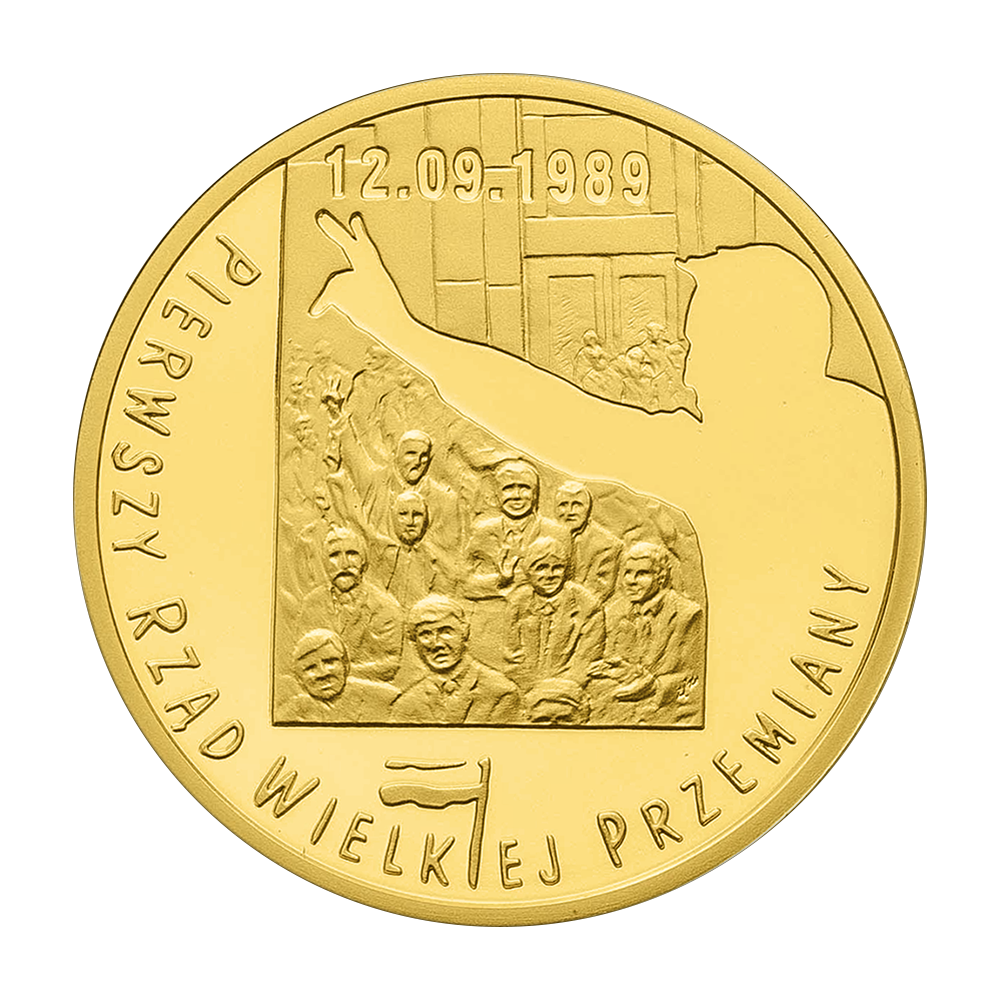 Złota moneta 200 zł: Pierwszy Rząd Wielkiej Przemiany 2009 - wysyłka 24 h! - Mennica Skarbowa