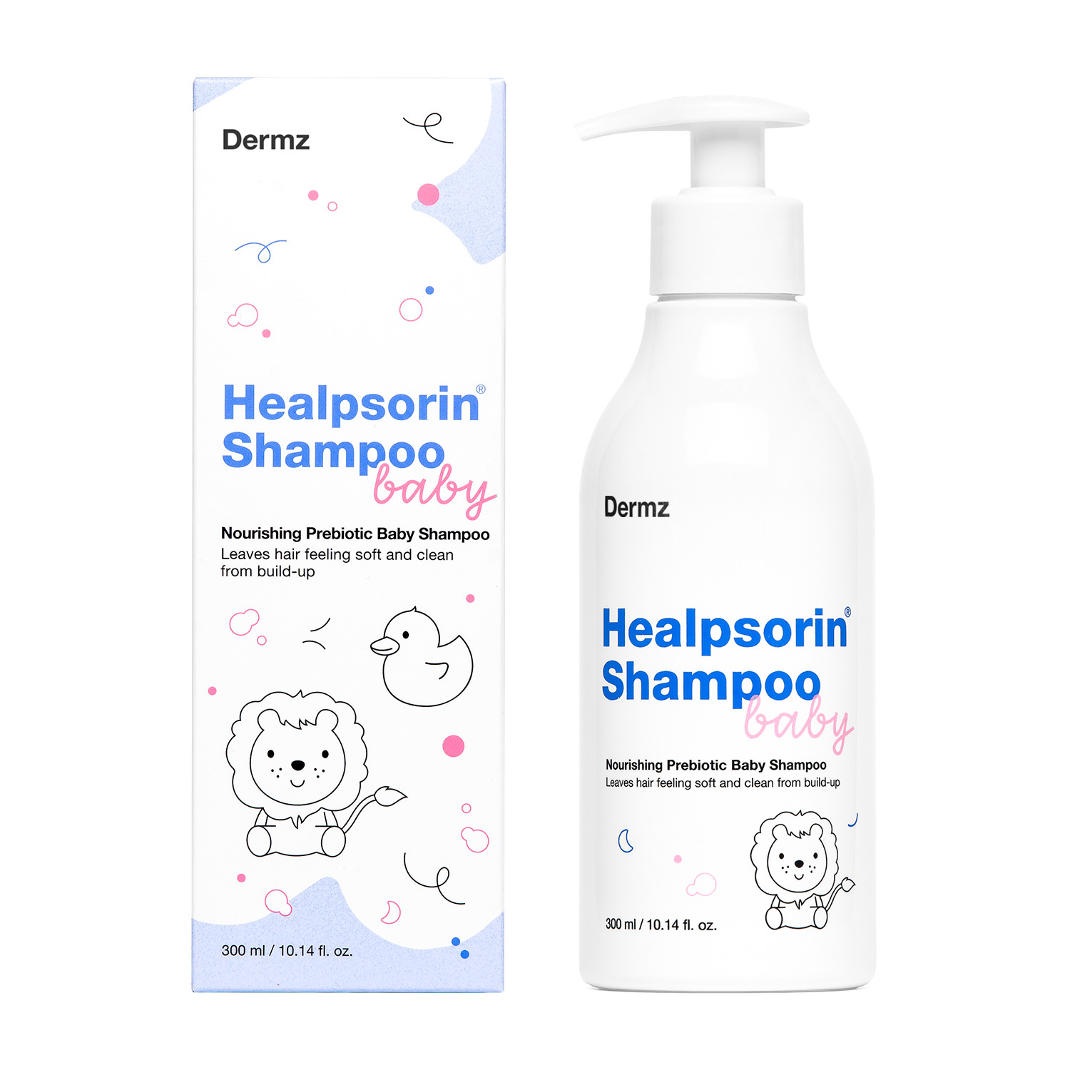Healpsorin baby shampoo, delikatny szampon dla dzieci, 300 ml