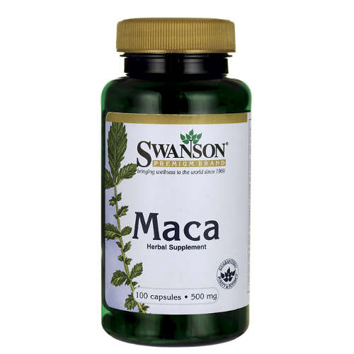 Swanson maca 500 mg, 100 kapsułek
