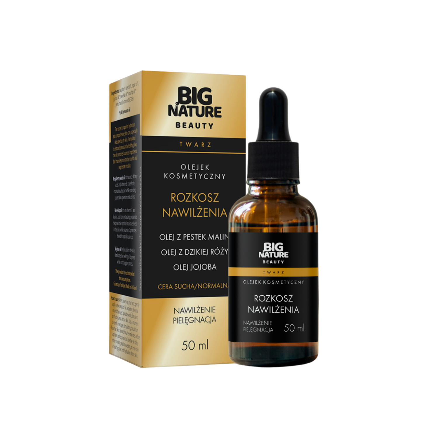 Big nature - olejek kosmetyczny rozkosz nawilżania, 50 ml