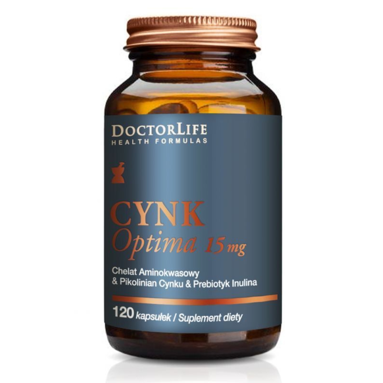 Doctor life cynk optima, 120 kapsułek