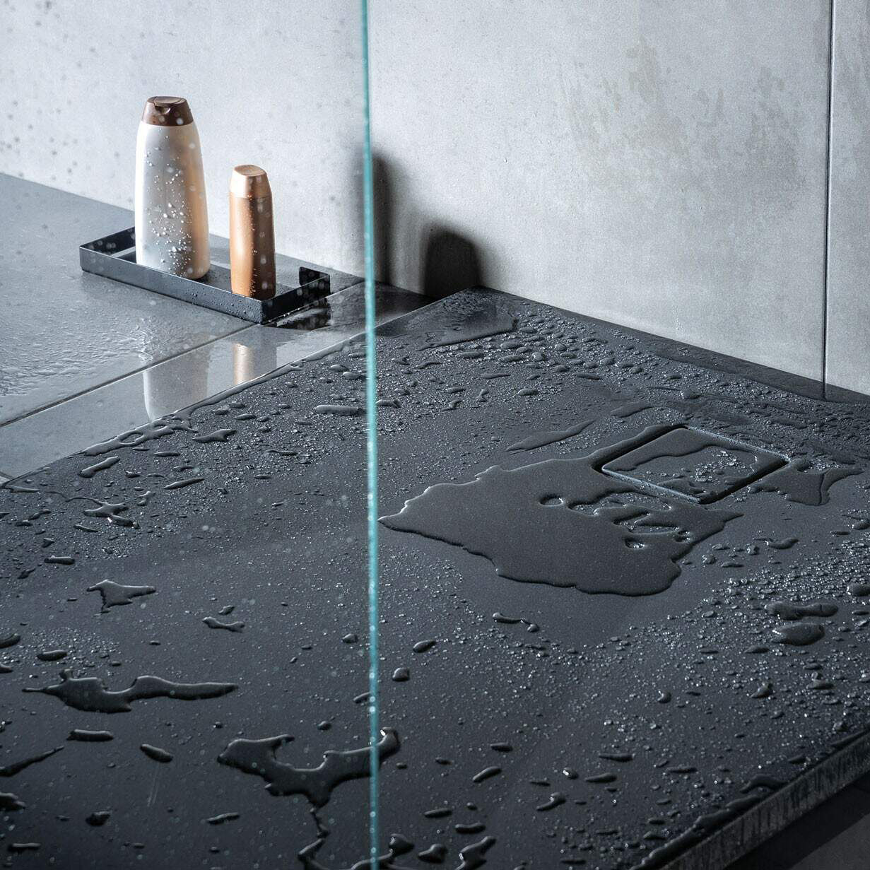 Deante Correo brodzik prostokątny 120x90 cm czarny KQR_N43B