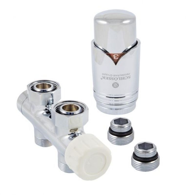 Schlosser zestaw przyłączeniowy biały 602100031