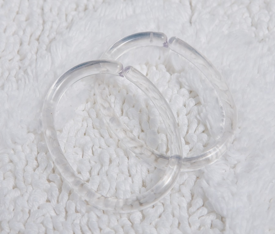 Sealskin Clips Ring kółka do zasłon 12 szt transparentne 252060200 - Wysyłka w 24h