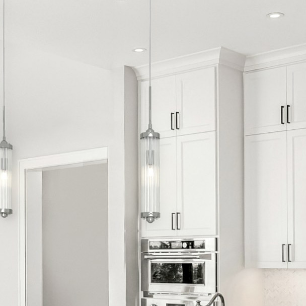 Open Design Fiatto l Cromo lampa wisząca 1x12W LED chrom/przezroczysty OR84351