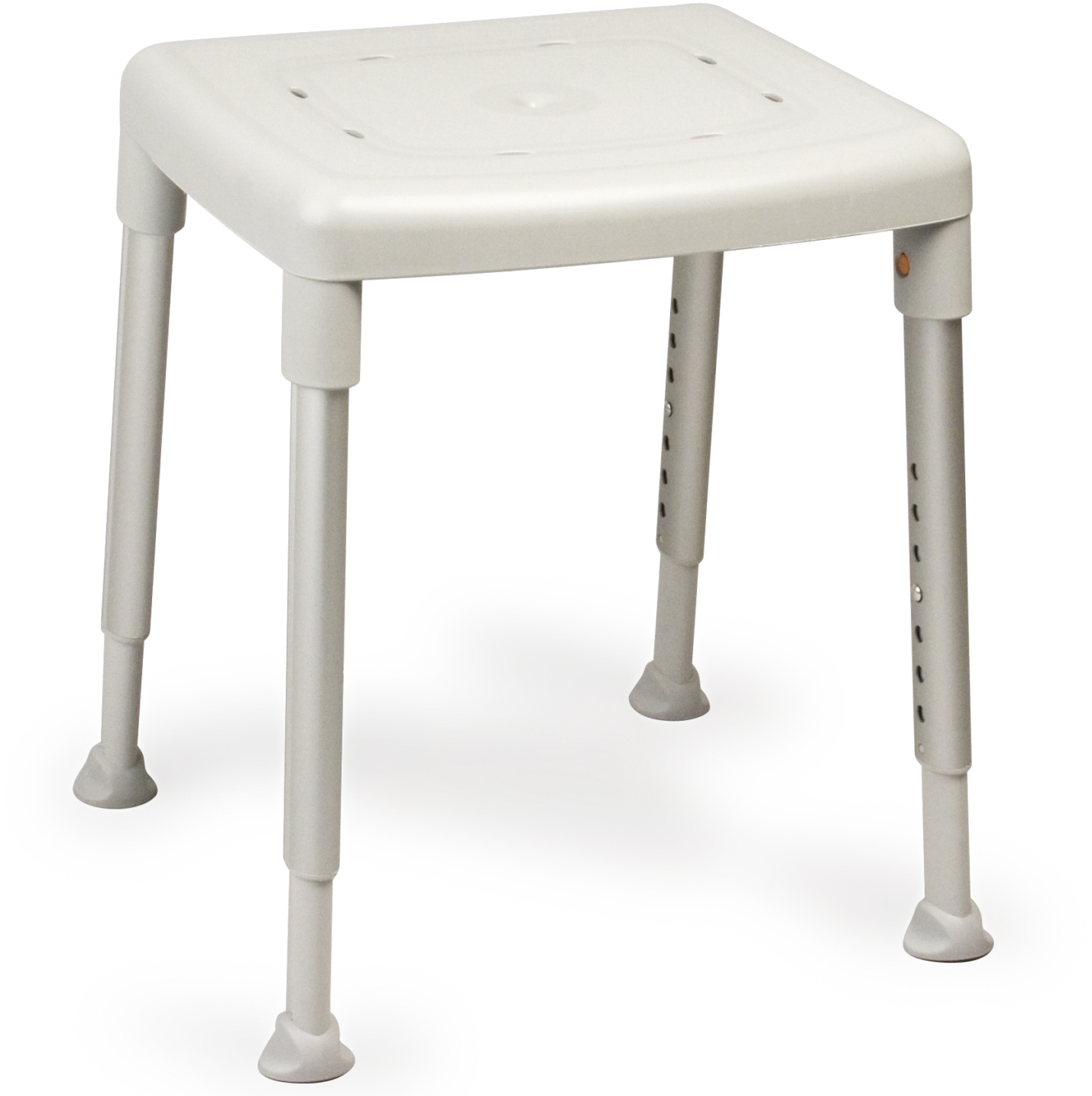 Etac Smart stołek prysznicowy z regulacją wysokości z kwadratowym siedziskiem szary 81951010 - Wysyłka w 24h