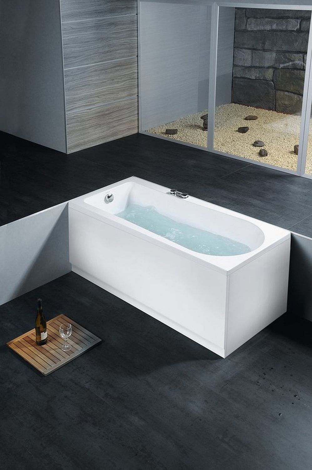 Polysan Lisa wanna prostokątna 160x70 cm biała 86111