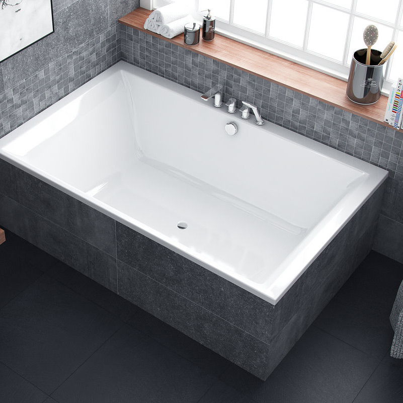 Excellent Crown Lux wanna prostokątna 190x120 cm biała WAEX.CRO19WH - Wysyłka w 24h