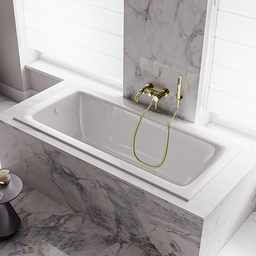 Besco Talia Slim wanna prostokątna 170x75 cm biała #WAT-170-SL