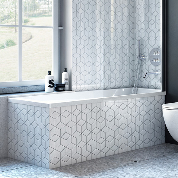 Oltens Langfoss wanna prostokątna 160x70 cm biała 10003900 - Wysyłka w 24h