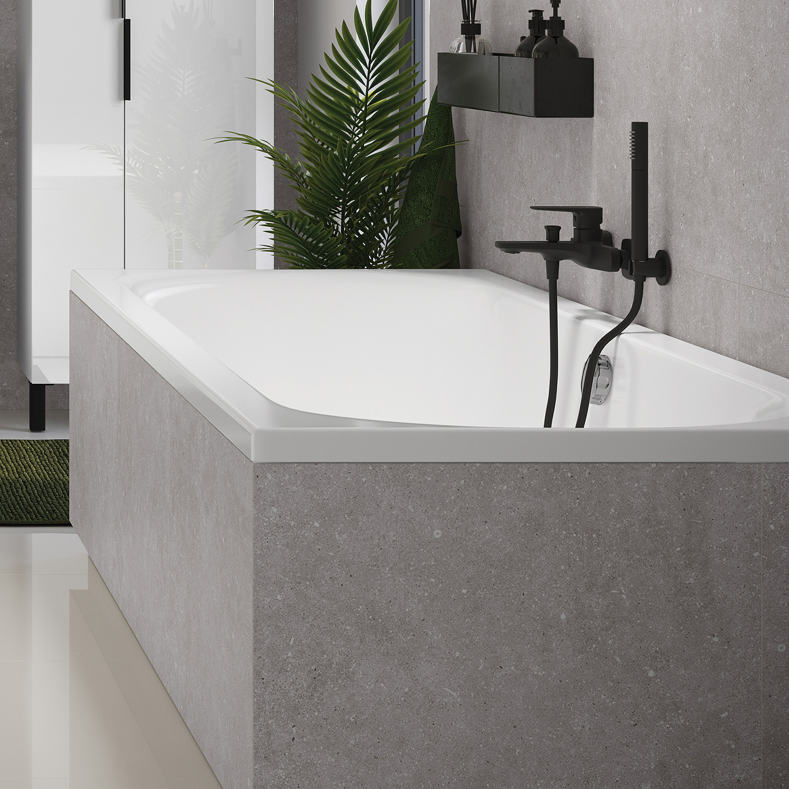 Cersanit City wanna prostokątna 150x75 cm biała S301-334