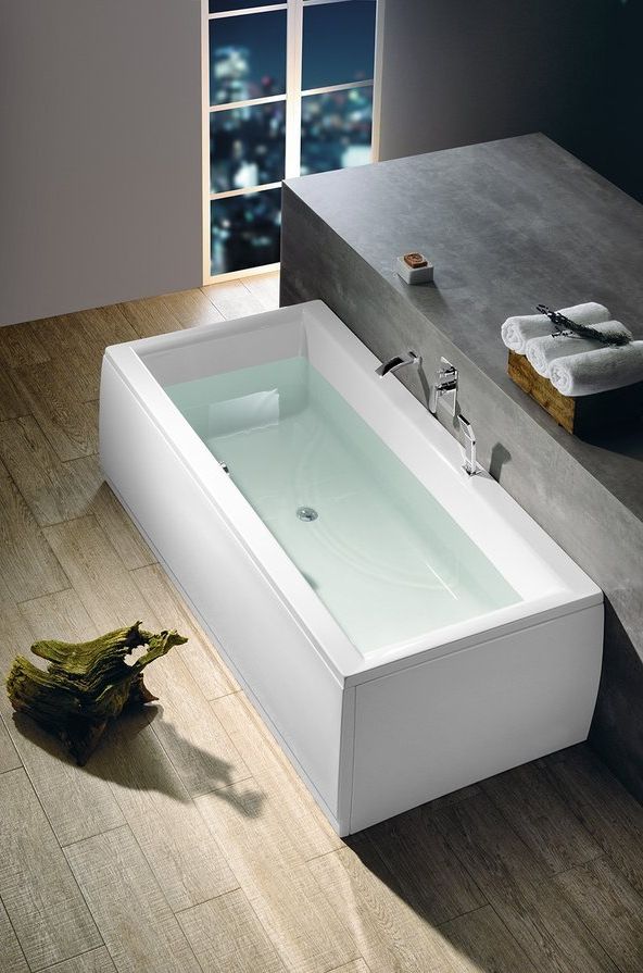 Polysan Cleo wanna prostokątna 150x75 cm biała 27611