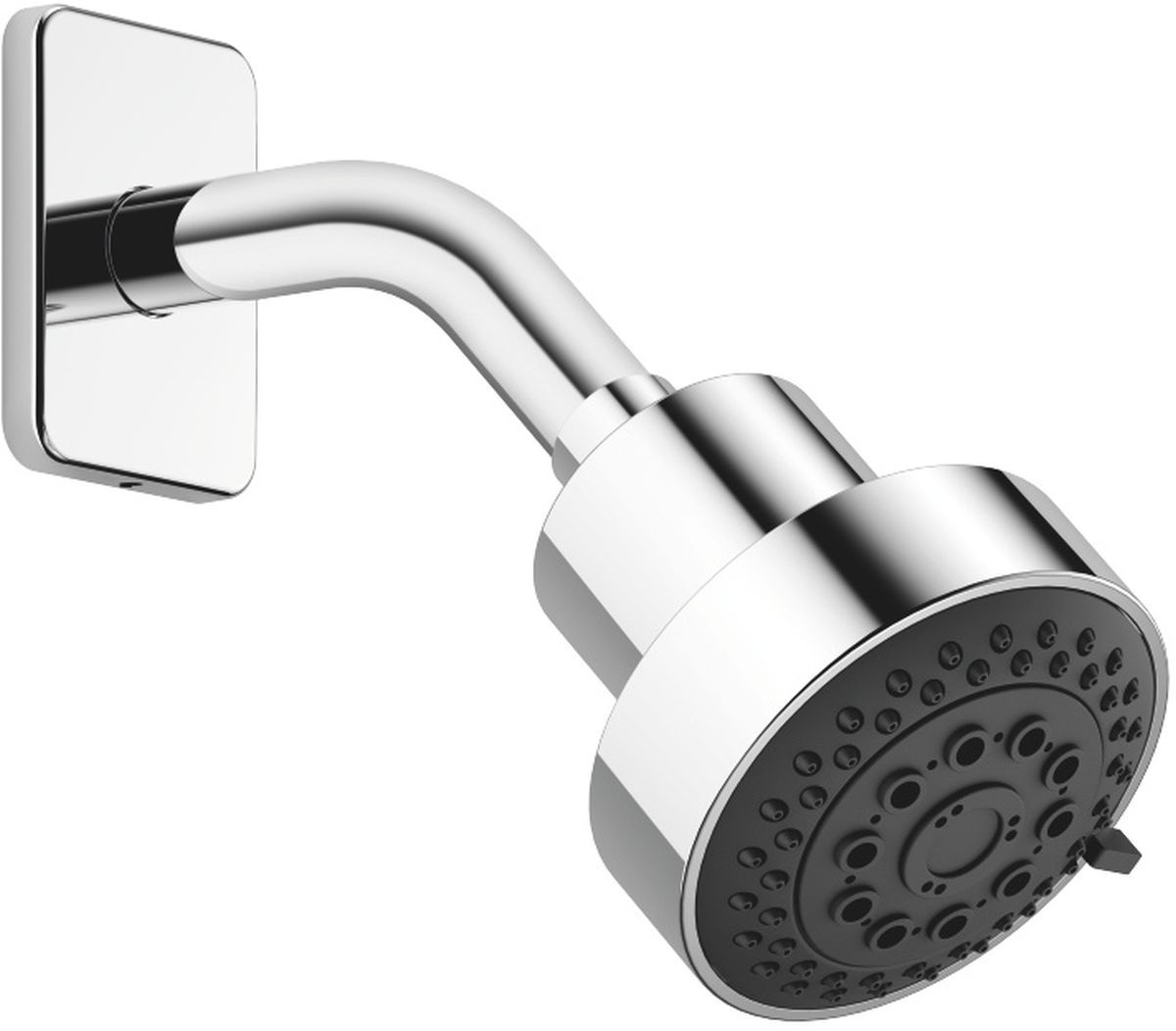 Dornbracht Lulu deszczownica 9,2 cm okrągła z ramieniem ściennym chrom 28508710-00