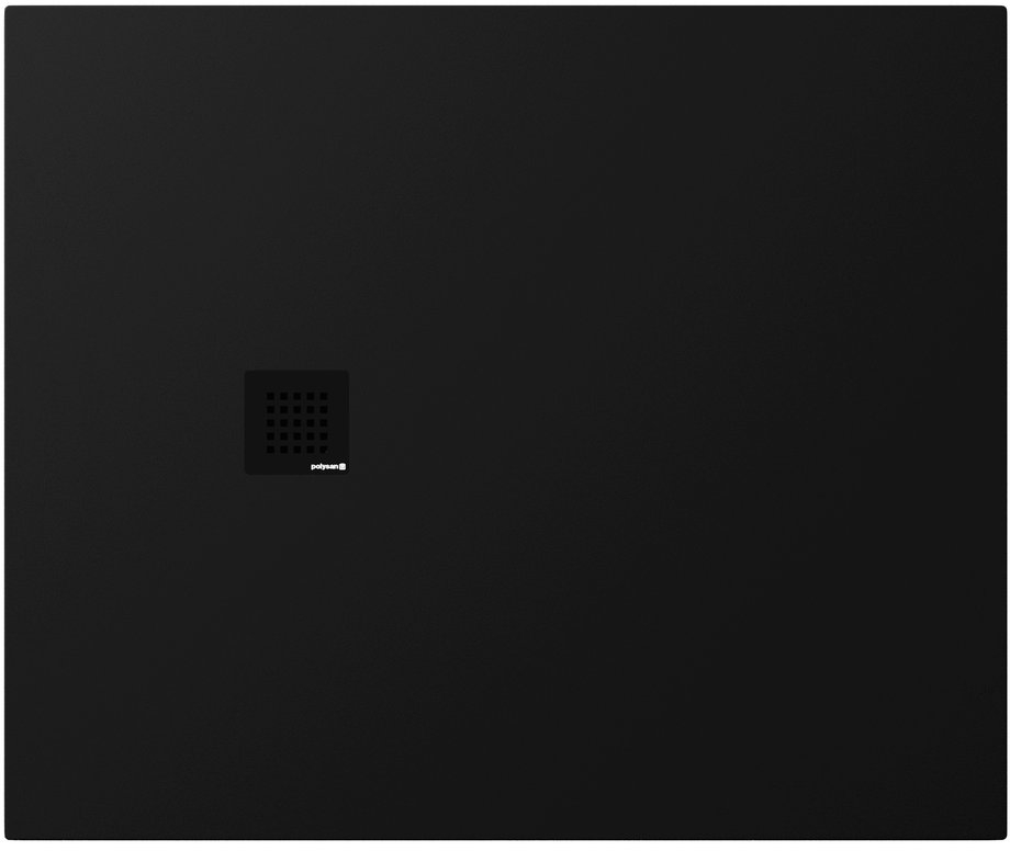 Polysan Treneca brodzik prostokątny 120x100 cm czarny 84313.21