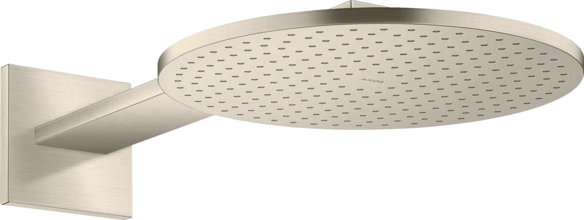 Axor deszczownica 30 cm okrągła z ramieniem nikiel szczotkowany 35303820