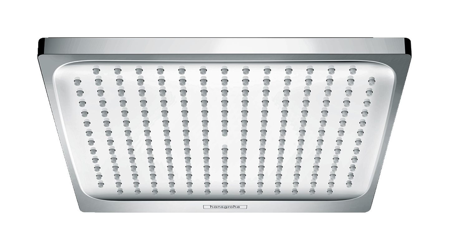 Hansgrohe Crometta E EcoSmart deszczownica 24 cm kwadratowa chrom 26727000