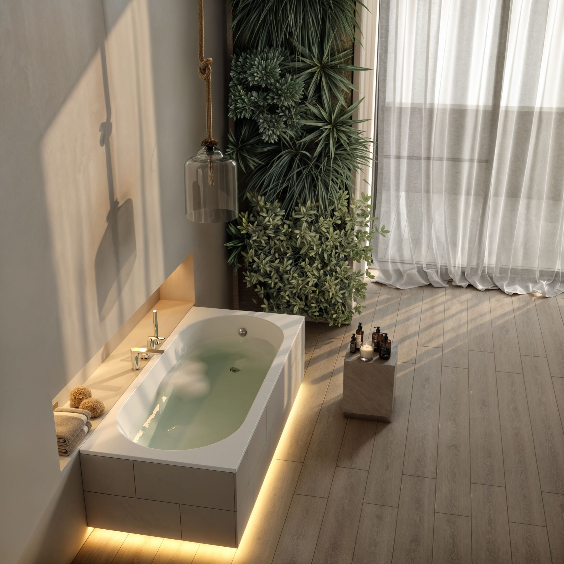 Schedline Artemis wanna prostokątna 170x75 cm biała 3WSP.A1P-17075/B/MG