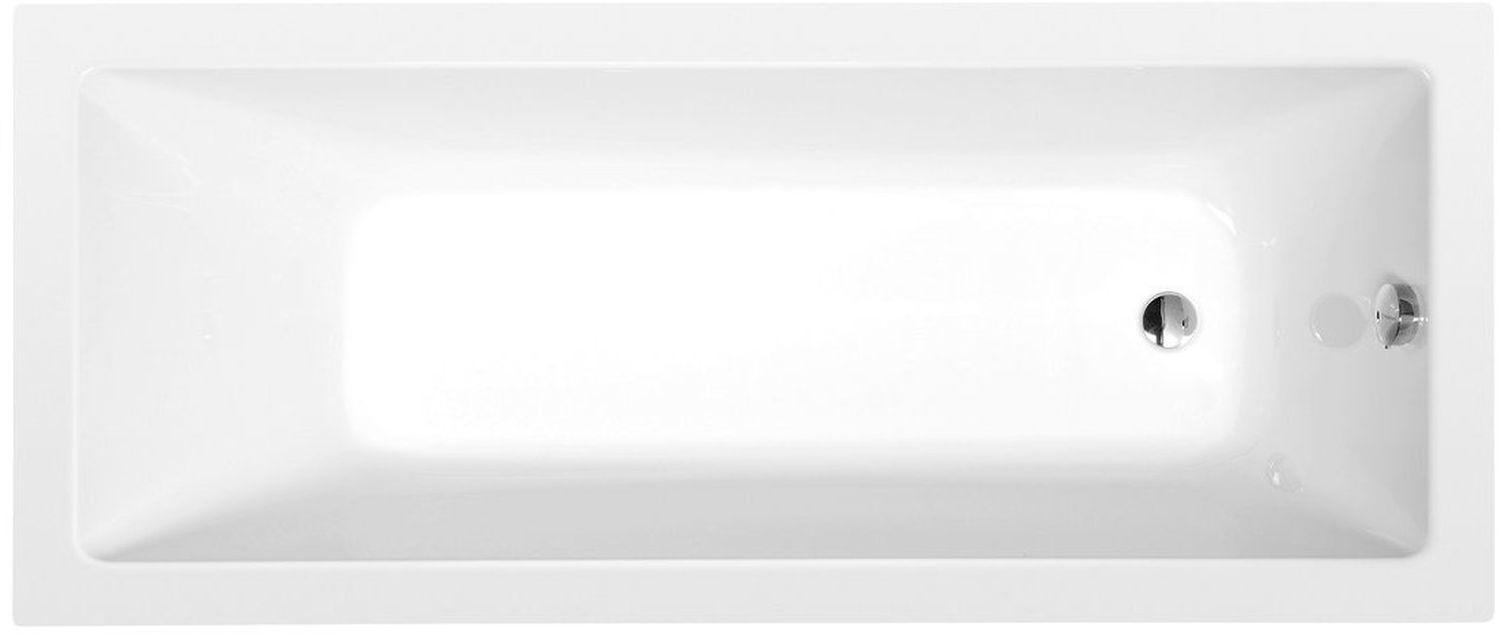 Polysan Noemi Slim wanna prostokątna 160x70 cm biała 71707S